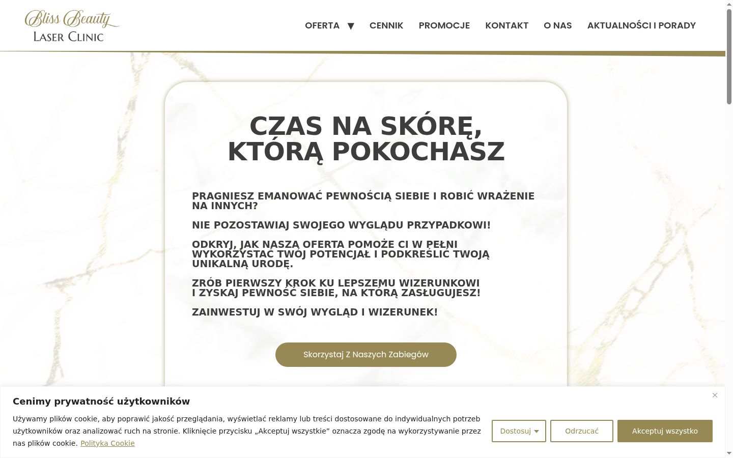 Snímek obrazovky baneru souhlasu zobrazeného před jakoukoli interakcí