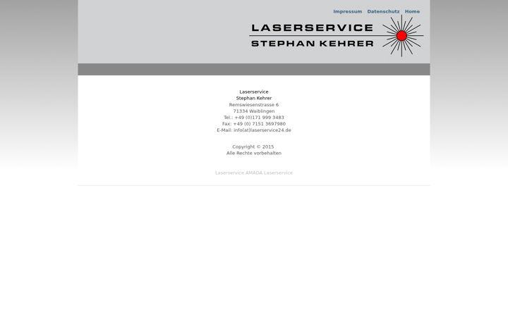 Screenshot of laserservice24.de