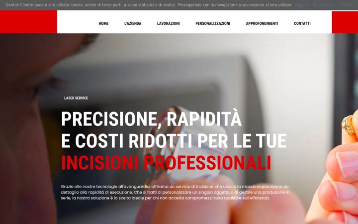 Screenshot of laserservicesrl.com