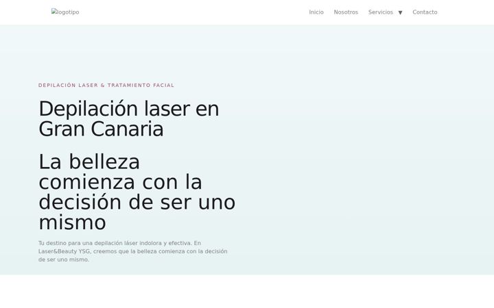 Screenshot of laserybeuty-ysg.es