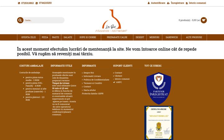 Screenshot of lases.ro