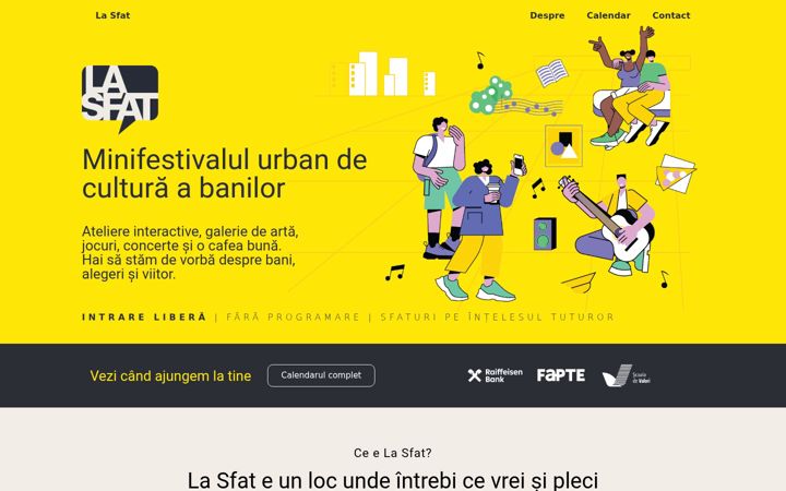 Screenshot of lasfat.ro