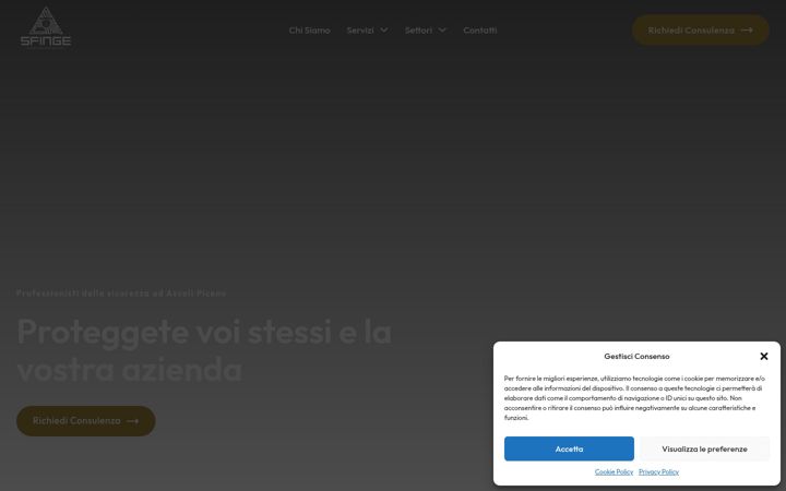 Screenshot of lasfinge-ap.it