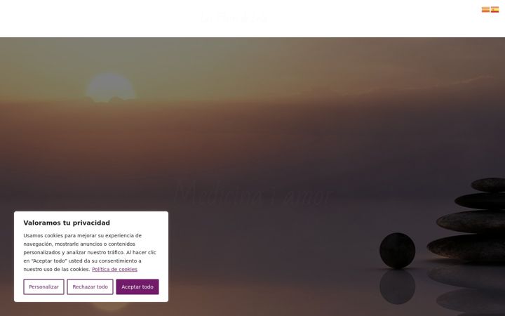 Screenshot of lasfloresdelola.com