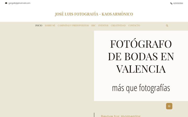 Screenshot of lasfotosdejoseluis.es
