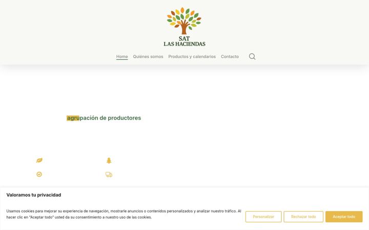 Screenshot of lashaciendas.es