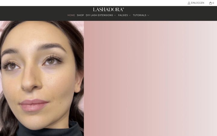Screenshot of lashadora.com