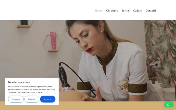 Screenshot of lashbeauty.it