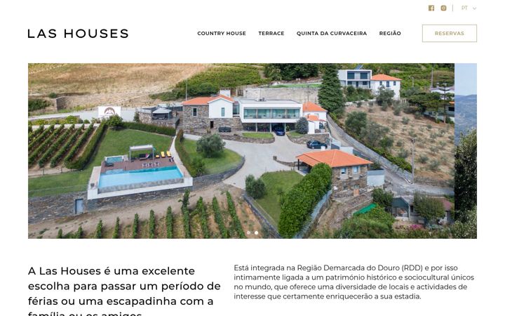 Screenshot of lashouses.com