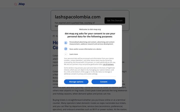 lashspacolombia.com