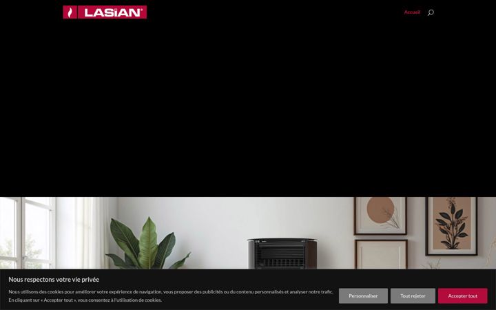 Screenshot of lasian.fr