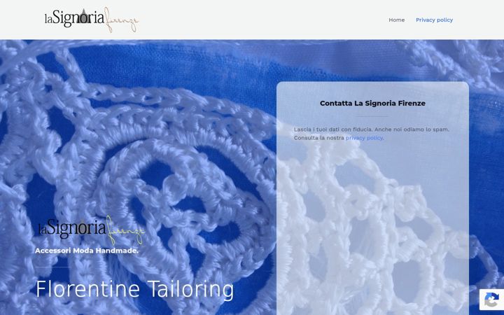 Screenshot of lasignoriafirenze.it