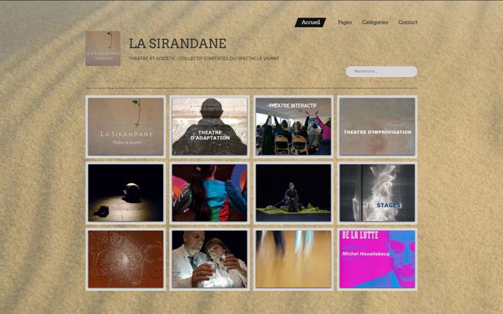 Screenshot of lasirandane.fr