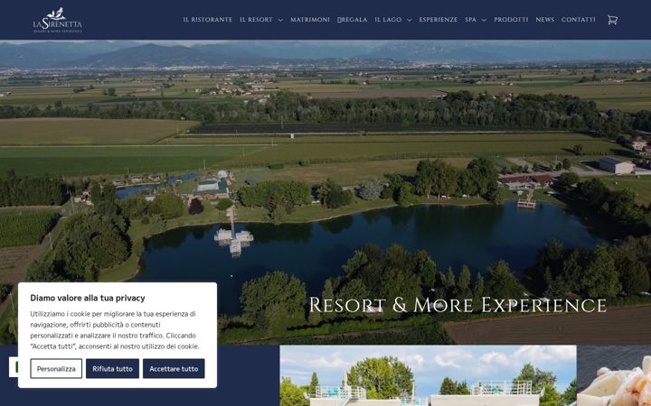 Screenshot of lasirenettavillage.com