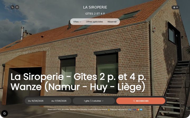 Screenshot of lasiroperie.be