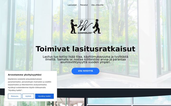 Screenshot of lasiveljet.com