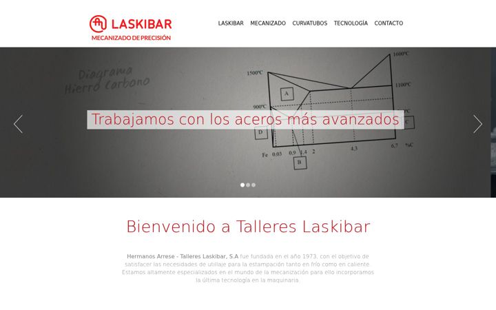 Screenshot of laskibar.com