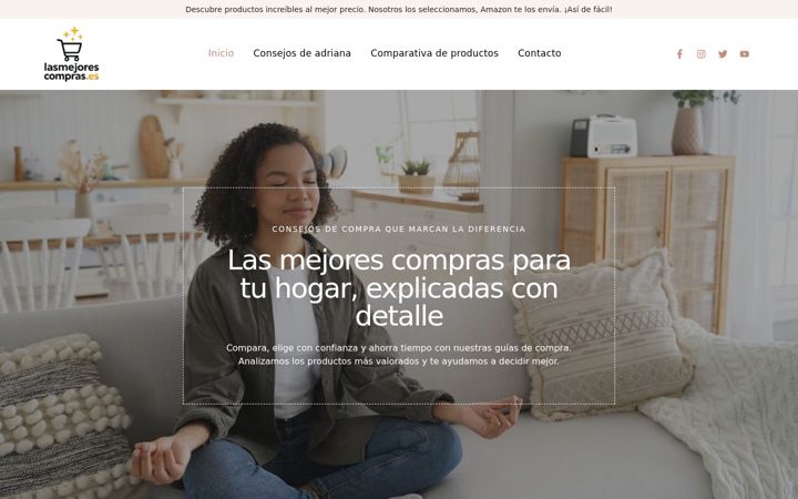 Screenshot of lasmejorescompras.es