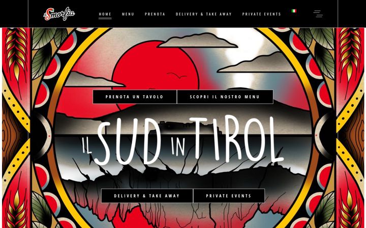 Screenshot of lasmorfiamerano.com