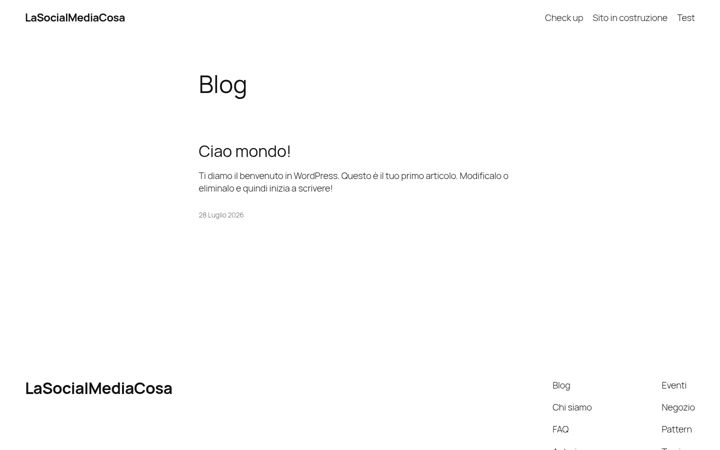 Screenshot of lasocialmediacosa.com