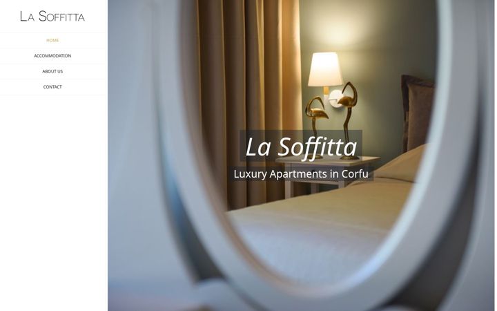 Screenshot of lasoffitta-corfu.gr