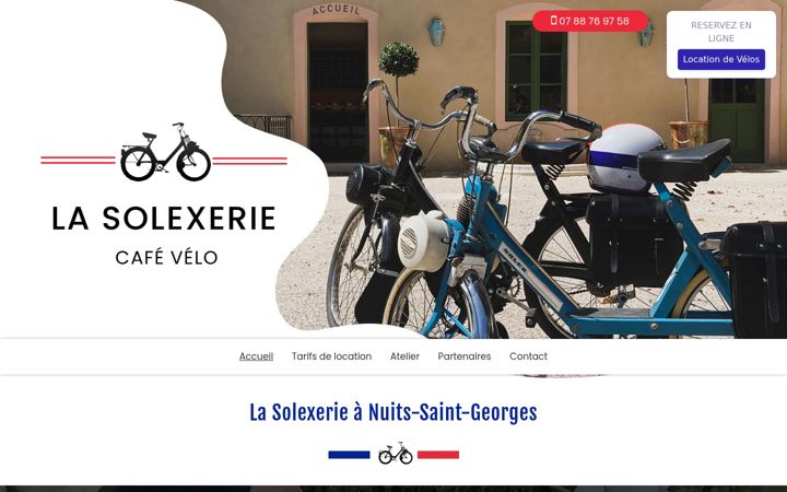 Screenshot of lasolexerie.fr
