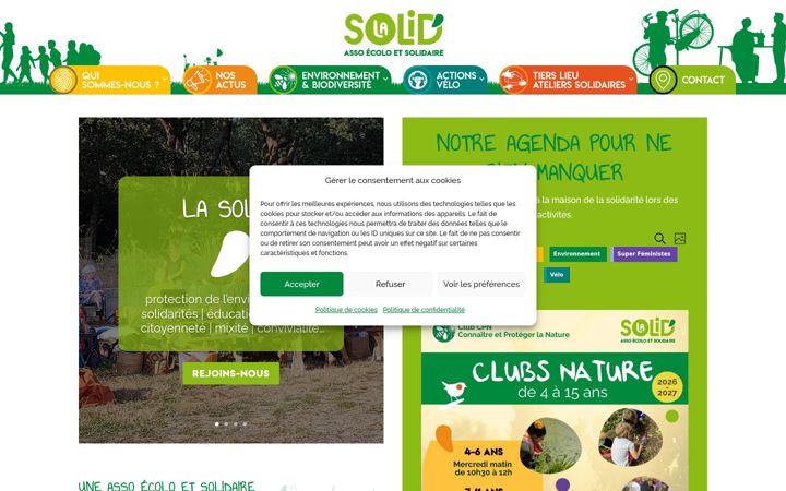 Screenshot of lasolid.fr