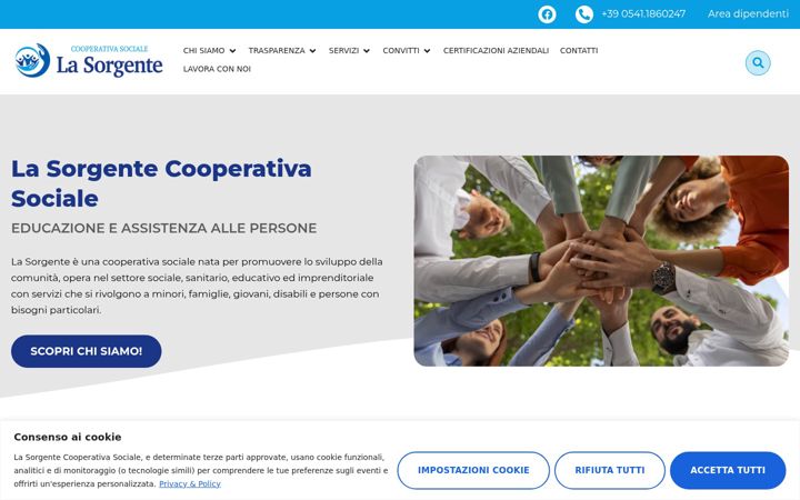 Screenshot of lasorgenteservizi.it