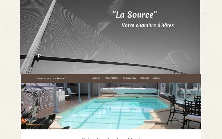Screenshot of lasource76.com