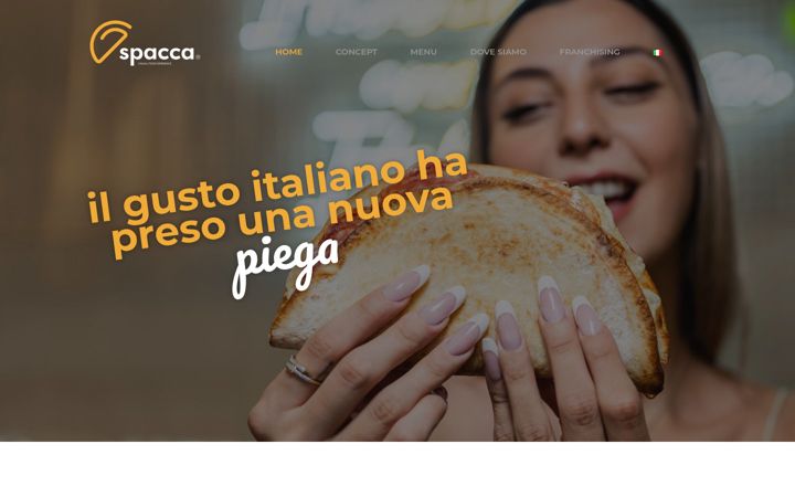 Screenshot of laspacca.com