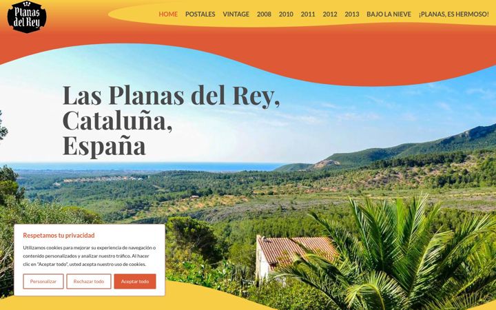 Screenshot of lasplanasdelrey.com