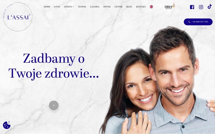 Screenshot of lassai.pl