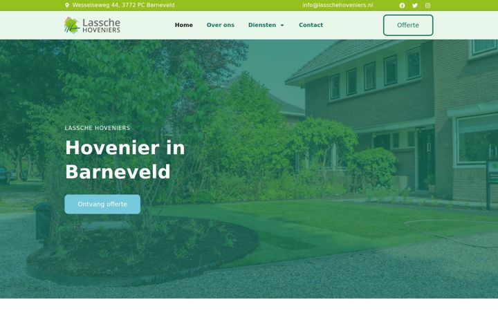 Screenshot of lasschehoveniers.nl