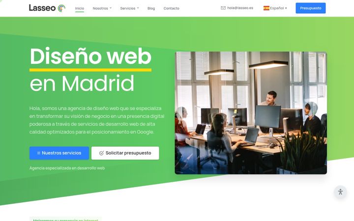 Screenshot of lasseo.es