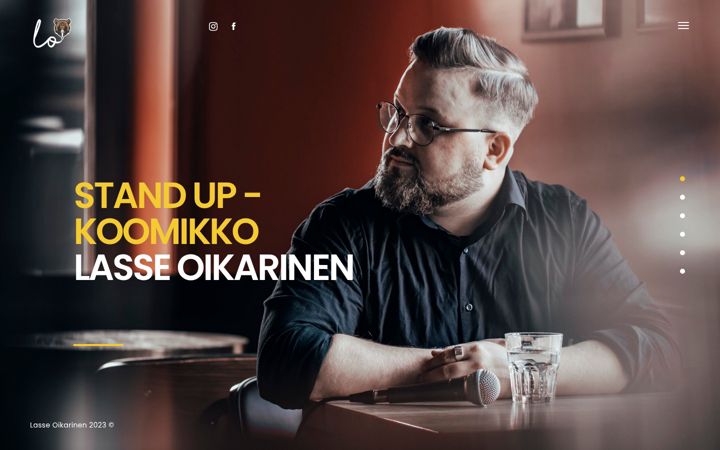 Snímek obrazovky lasseoikarinen.fi