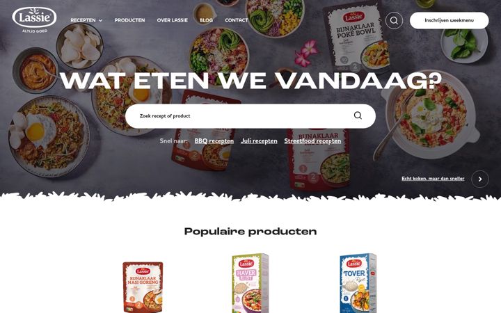 Screenshot of lassie.nl
