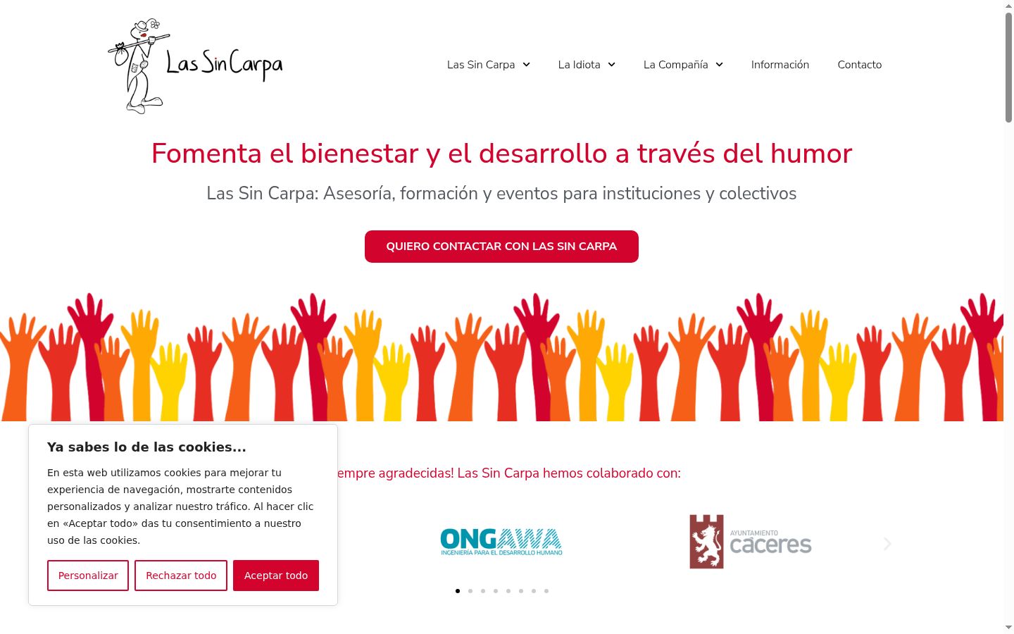 Screenshot tal-banner tal-kunsens muri qabel kwalunkwe interazzjoni