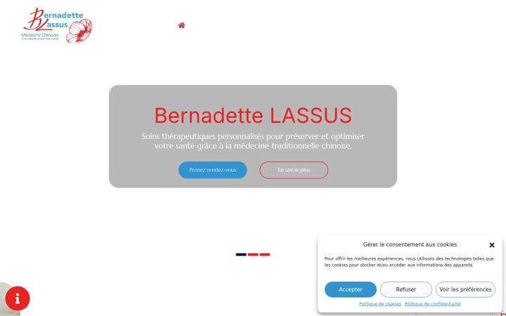 Screenshot of lassus-bernadette.fr