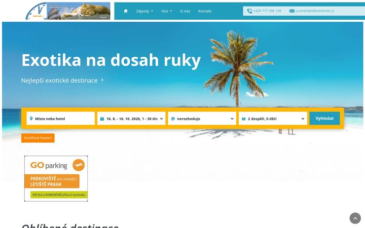 Screenshot of last-min.cz