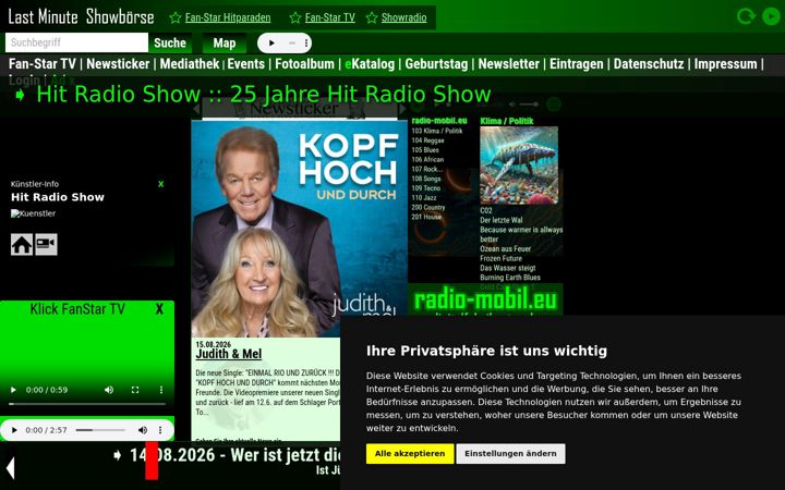 Screenshot of last-minute-showboerse.de