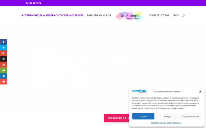 Screenshot of lastampa.es