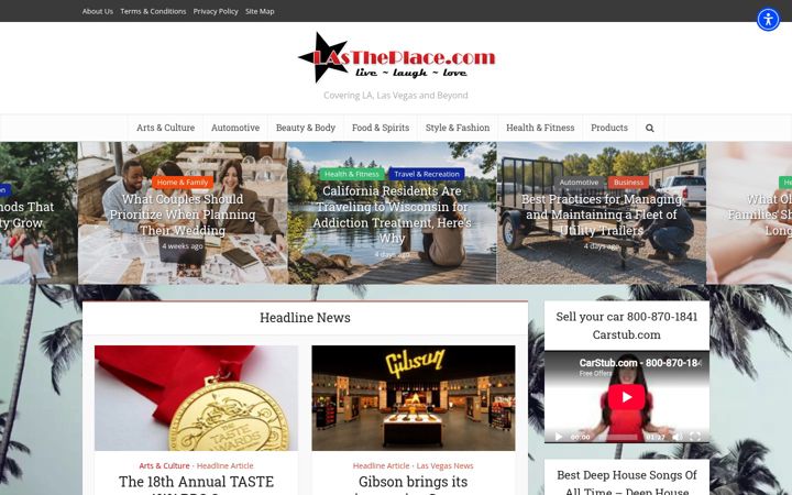 Screenshot of lastheplace.com