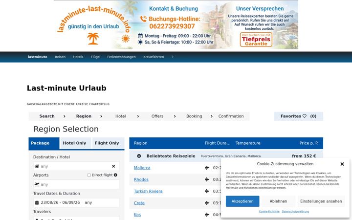 Screenshot of lastminute-last-minute.info