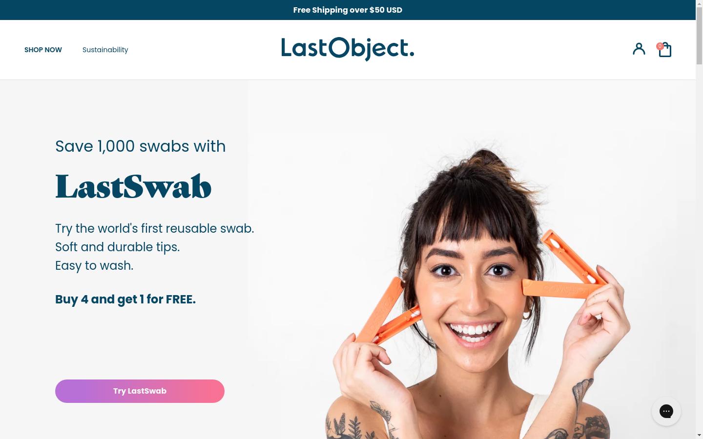 Screenshot of lastobject.com