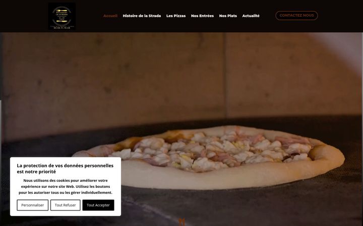 Screenshot of lastrada-lareole.fr