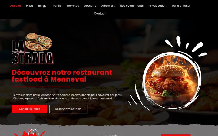 Screenshot of lastrada27.fr