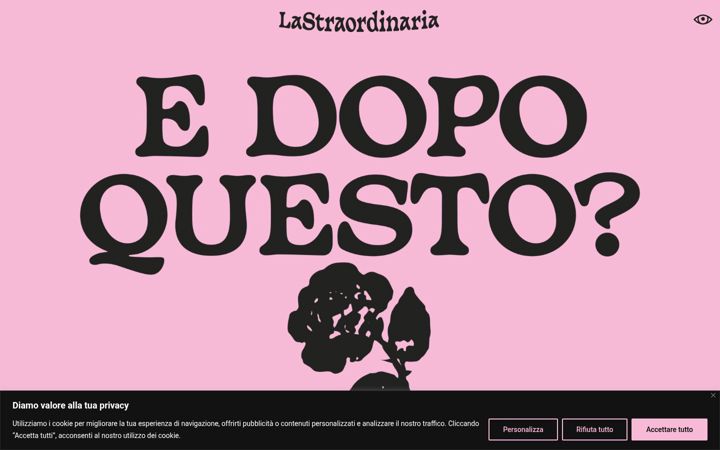 Screenshot of lastraordinaria.ch