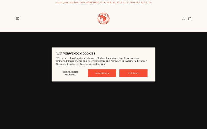 Screenshot of lastsupperhats.com