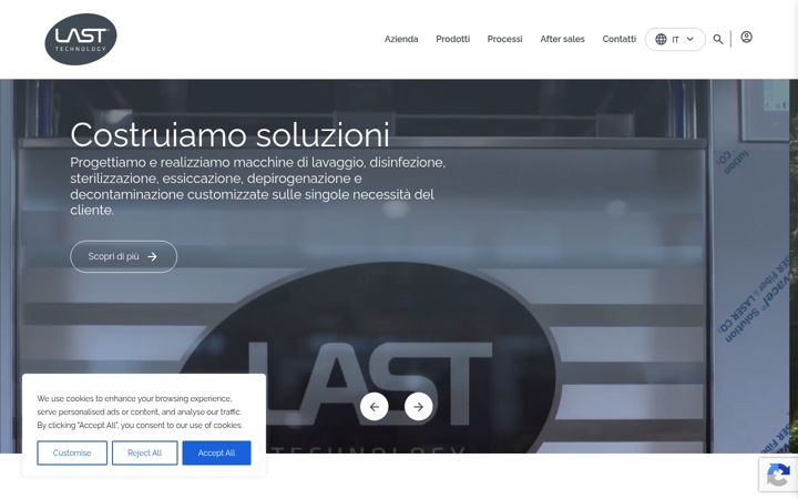 Screenshot of lasttechnology.it