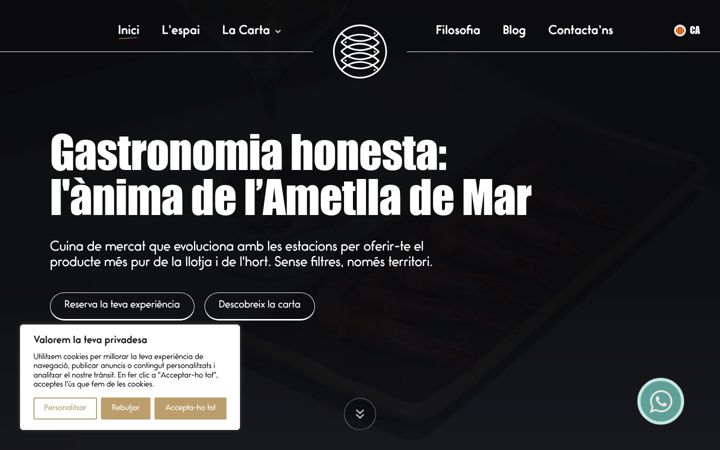 Screenshot of lasubhastaespaigastronomic.com